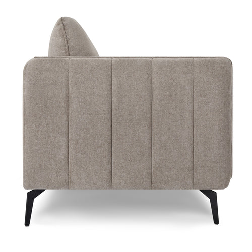 Furnhouse 2-zitsbank Selena - Taupe - Stof - 85x158x85