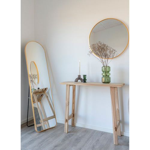 Artichok Guusje houten sidetable naturel - 90 x 30 cm - vtwonen shop