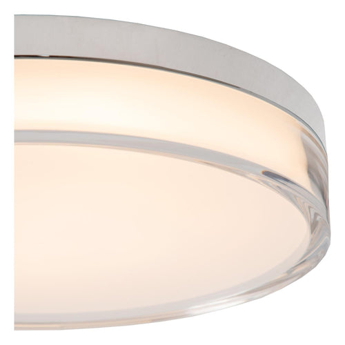 Lucide plafonnière badkamer PLANO - 1xGeïntegreerde LED - Opaal