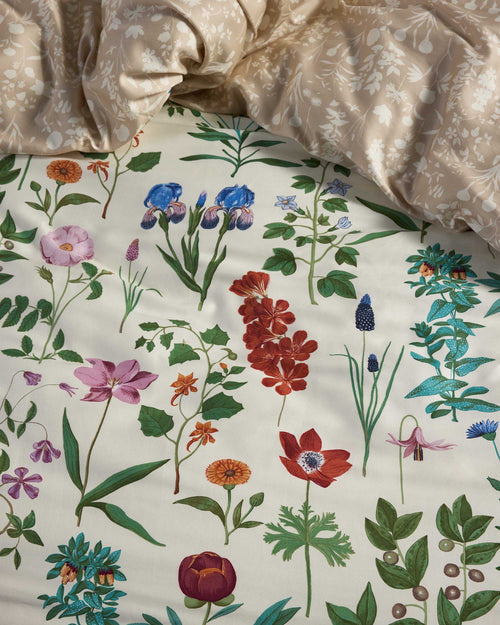 Essenza Marigold dekbedovertrek - Tweepersoons – 200x200/220 cm - Vanille