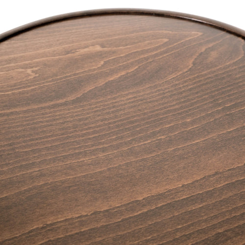 Fameg Vienna Thonet No. 18 houten barkruk walnoot - 75 cm