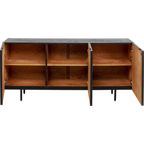 Kare Design Dressoir Arctic zwart en wit - vtwonen shop