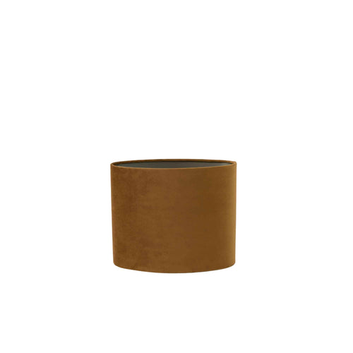 Light & Living lampenkap Velours - bruin - 30x15x25cm