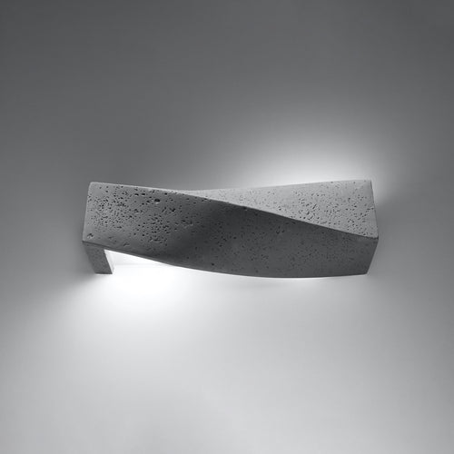 Sollux Lighting Wandlamp SIGMA beton - 42x12x14cm