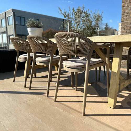 Kick tuinstoel Coco - Beige - vtwonen shop