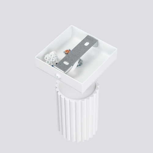 Sollux Lighting Wandlamp KARBON wit - 8x16x8cm