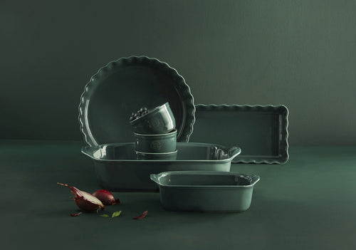 Emile Henry Schaal rechthoekig E-box - 300x190mm - Cèdre