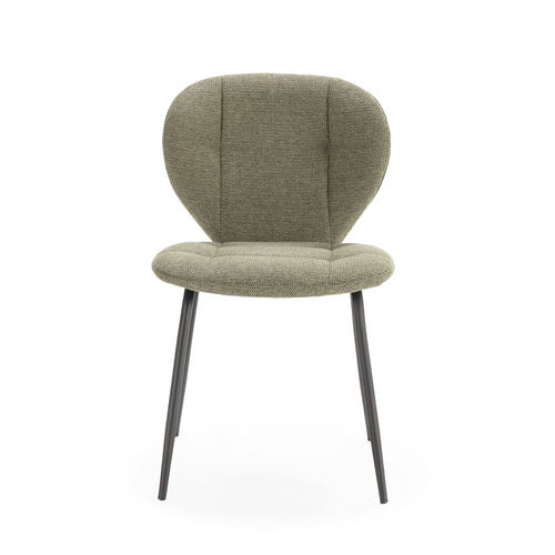 Calicosy - MAORI Set van 2 stoelen - Groen - 48,5x50x48 cm