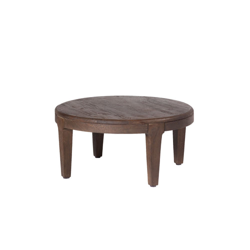 Giga Meubel Salontafel Mio - Rond - Acaciahout - Set van 2 - vtwonen shop