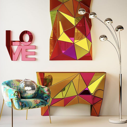 Kare Design Console Prisma Colore 126x38cm - vtwonen shop