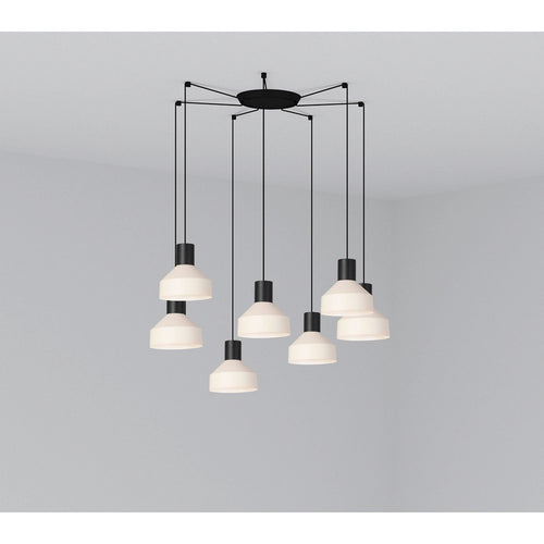 Faro KOMBO - Cluster hangende plafondlamp Beige, E27