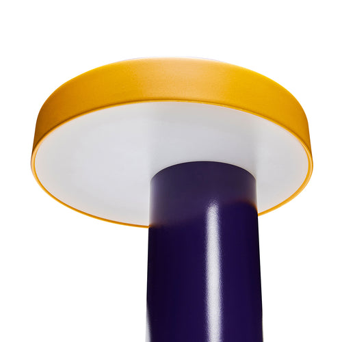 Hübsch tafellamp Magic - ijzer/polycarbonaat - ø20x h25cm, led
