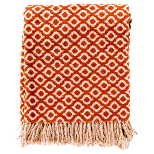 Hoii plaid Isabella - 150x200 cm - Potters Clay - Oranje - vtwonen shop