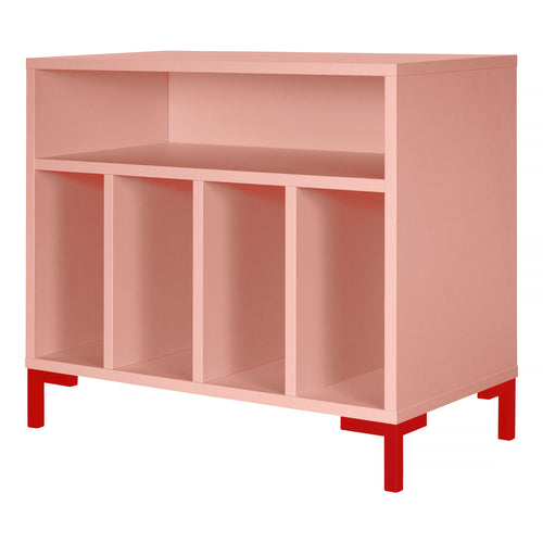 Kinderrek in roze MDF