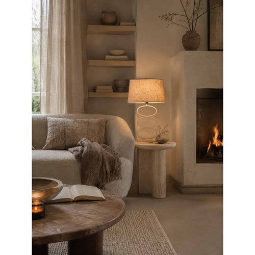 Light & Living lampvoet Stelius - wit - 33x17x59cm