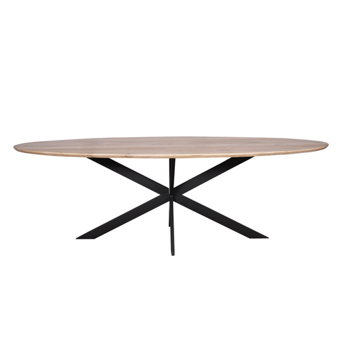 Starfurn  eettafel Ferris - bruin - 100x210x76cm - vtwonen shop