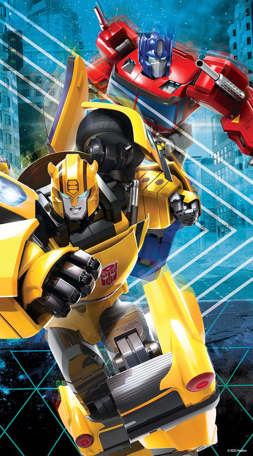Sanders & Sanders fotobehang Transformers geel, rood en blauw - 270 x 150 cm - 601231