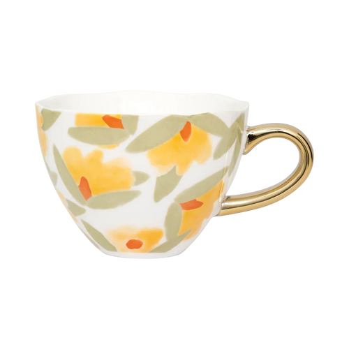 Urban Nature Culture Good Morning kopje Cappuccino/Tea Lilja - Daylily - 11x8cm