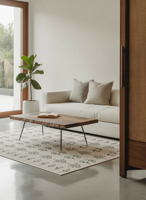 AFK Living vloerkleed Prairie - voor binnen en buiten - groen - 160 x 213 cm