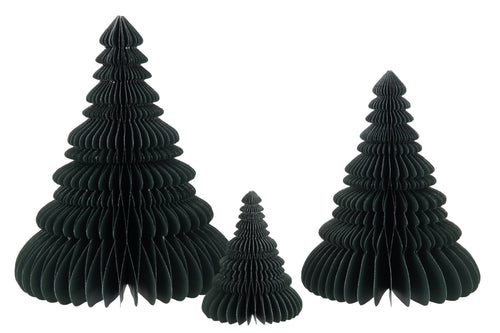 J-Line decoratie Kerstboom Vouwbaar - papier - groen - large - kerstversiering - vtwonen shop