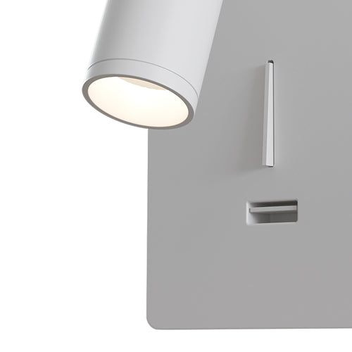 Maytoni wandlamp Mirax - Wit - 7x6.5x18.6 cm