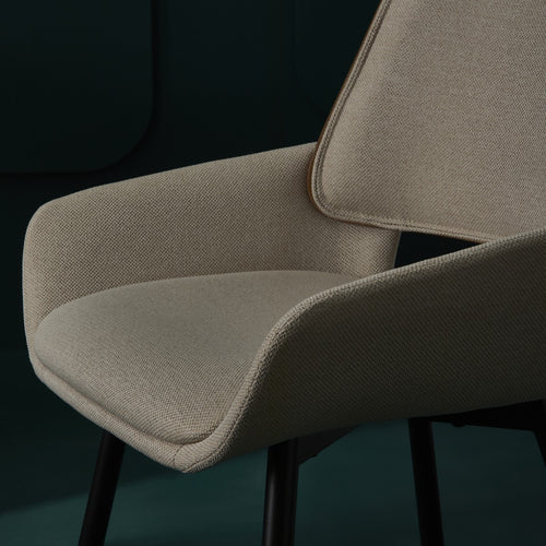 Signature - HORTENSE Set van 2 stoelen - Naturel - 54x58x81 cm