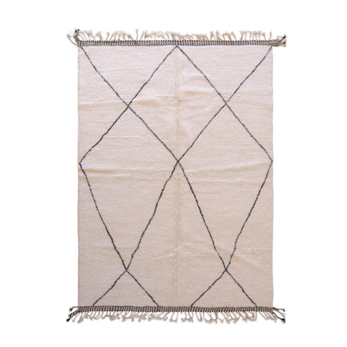 AFK Living vloerkleed Berber - handgemaakt - Wol - 200 x 300 cm