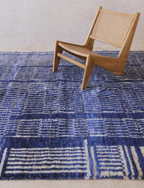 AFK Living vloerkleed Berber - handgemaakt - Wol - 80 cm x 240 cm