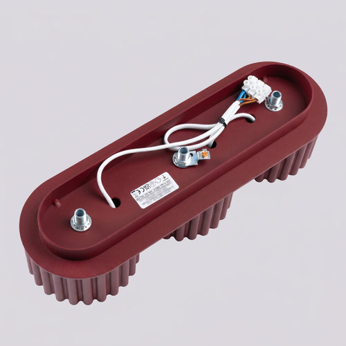 Sollux Lighting Plafondlamp AURA 3 bordeaux Gx53 - 32,5x10x8cm