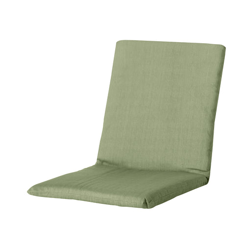 Madison stapelstoelkussen Basic - groen - 97x49x3cm - set van 4