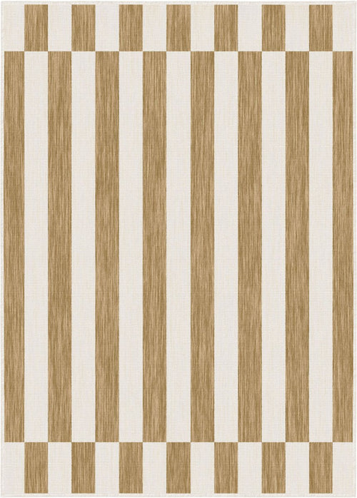 Buitenkleed Metro Stripe Jute - Interieur05