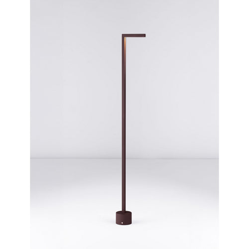 Nova Luce PIPE 95 cm buitenpaal Cortenstaal LED 5W 188lm 3000K IP65