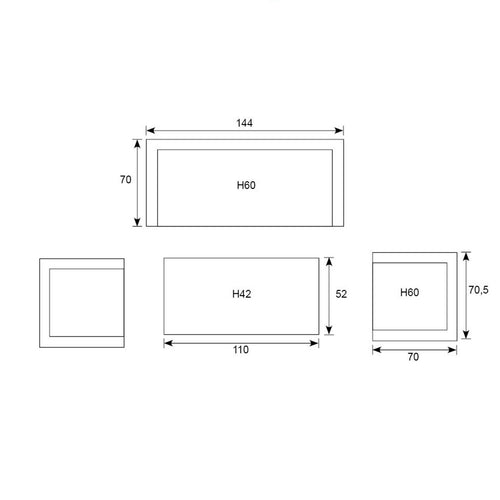 Garden Impressions loungeset Magday desert sand - 4-delig - vtwonen shop