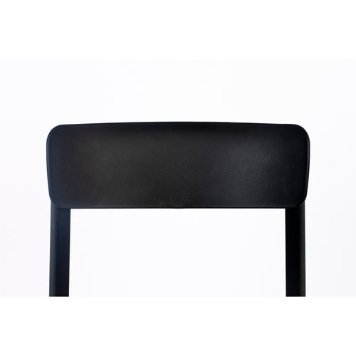 Housecraft Living Clive Tuinstoel/ Eetkamerstoelen Zwart - Set van 4