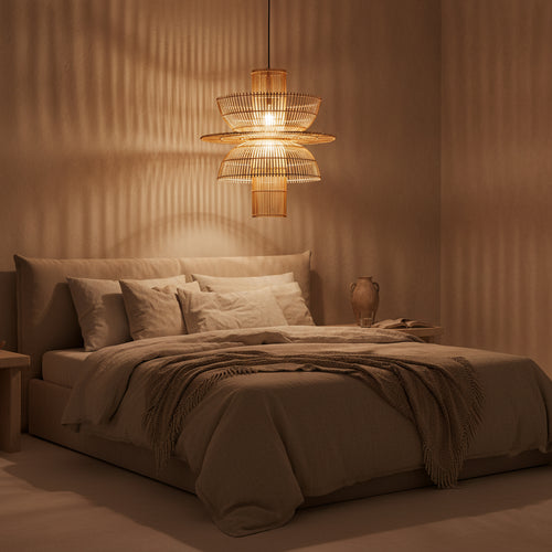 Raw Materials Saturn rotan hanglamp - Ø 65x63 cm