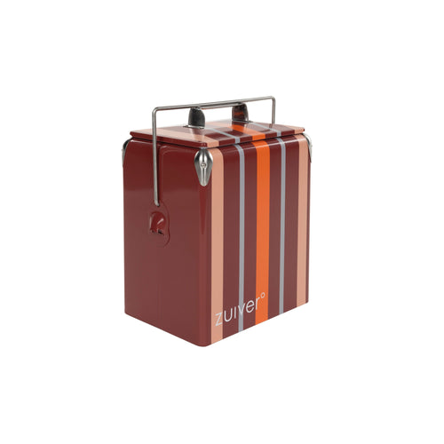 Zuiver Cooler Be Wine Koelbox Strepen Burgundy Rood
