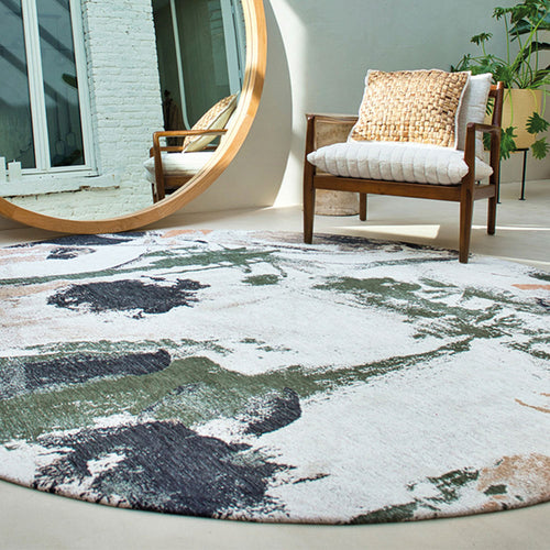 Louis De Poortere vloerkleed Indian Rice - multicolor - 240x240cm - vtwonen shop