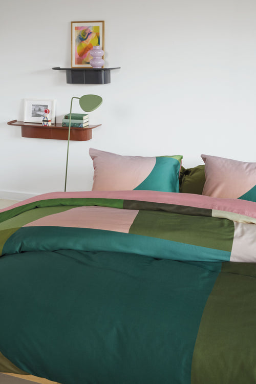 Beddinghouse Dutch Design  Abbey Road - 240 x 200/220 cm - Groen - vtwonen shop