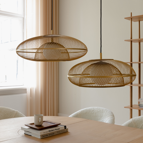 Umage Faraday Lampenkap Medium Brushed Brass - Ø 45