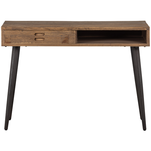 Basiclabel bureau Maddox - Recycled Hout - Naturel - 77x110x50 - vtwonen shop