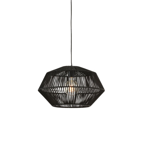 Light & Living hanglamp Deya - zwart - Ø40cm - vtwonen shop
