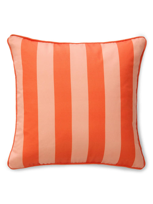 benuta binnen- en buitenkussens Reed - oranje - 45x45 cm