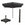 Garden Impressions stokparasol Delta d grijs Ø300 cm met 40kg Eureka voet en hoes