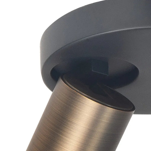 Highlight spot Oliver - 3 lichts - 25  x 13   cm - zwart brons - vtwonen shop