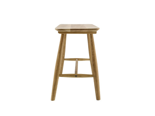 Villa Collection Bodo houten bankje naturel - 90 x 45 cm