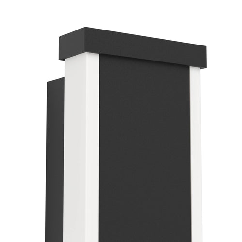 EGLO wandlamp buiten Neviano - led - 58 cm - zwart/wit