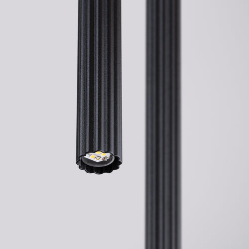Sollux Lighting Hanglamp ARCHE 2P zwart - 15x15x118cm