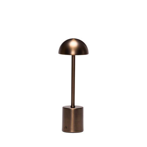 Hübsch draagbare lamp Taten - ijzer/polycarbonaat - 10x10xh30cm