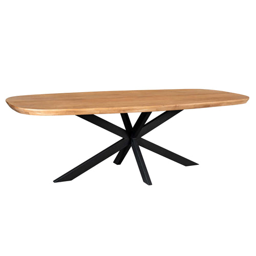 Starfurn  eettafel Madison - bruin - 110x240x76cm