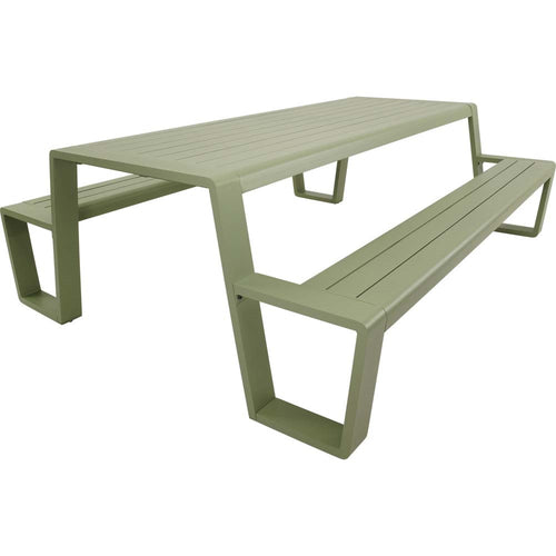 Lesli Living picknickset Estilo - groen - 220x183x74cm